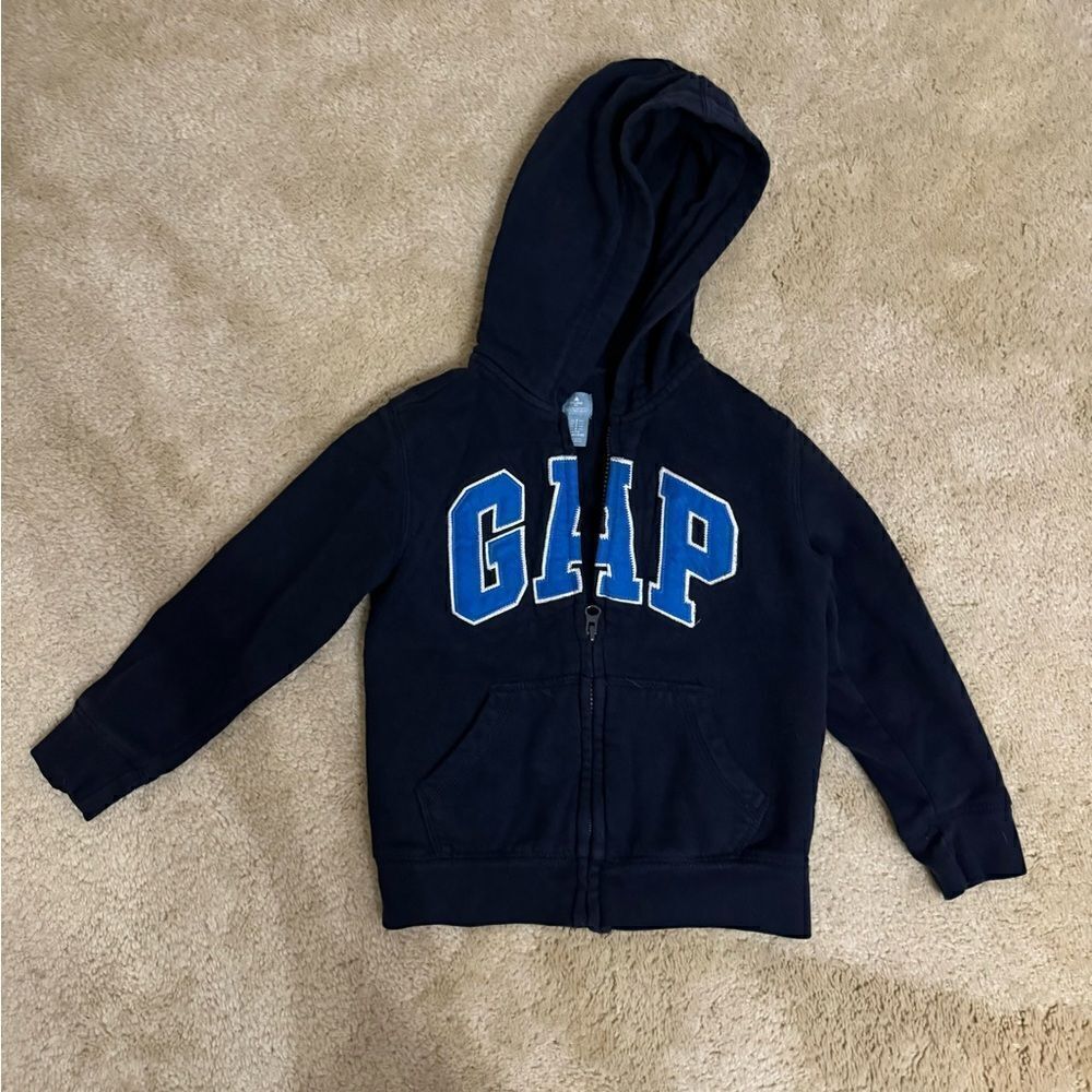Boys Baby Gap Zip Up Hooded Jacket Sz 5